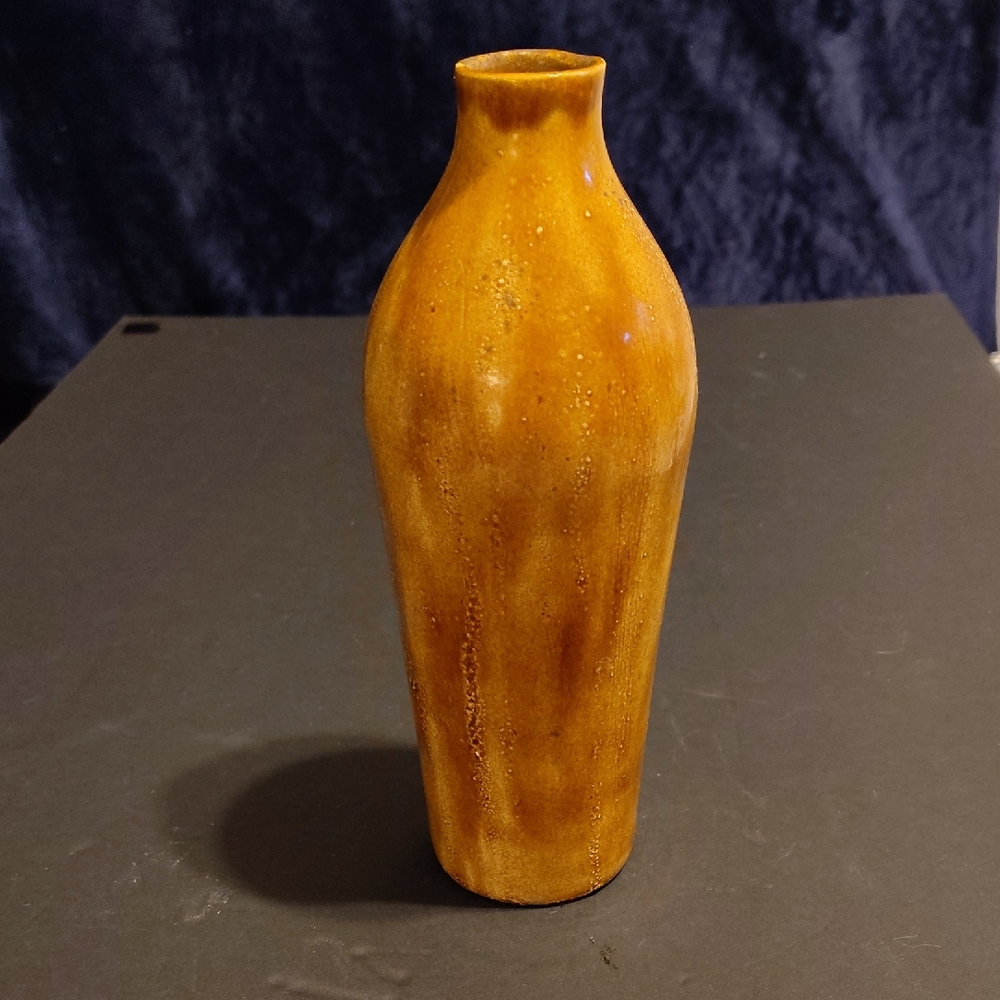 Rustic Brown Ceramic Vase